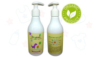 Organic Baby Light Lotion