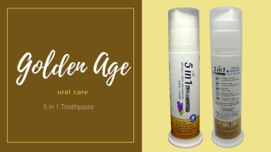 5 in 1 Toothpaste : Herbal Organic Toothpaste